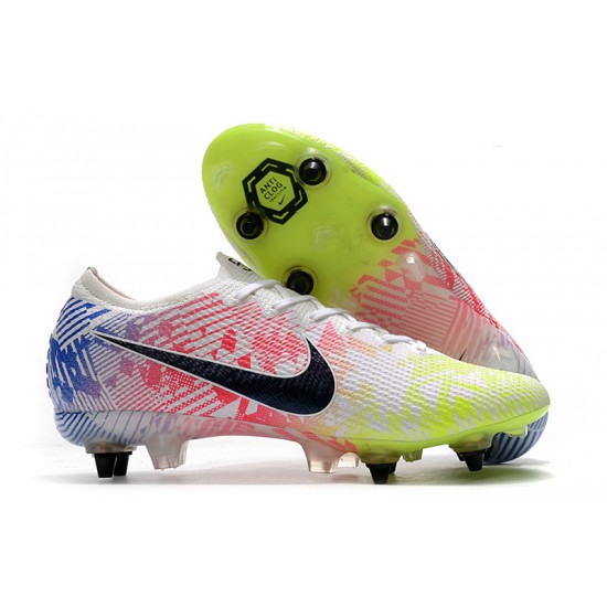 Kopačky Nike Mercurial Vapor 13 Elite SG-PRO AC Bílá Rainbow Černá 39-45