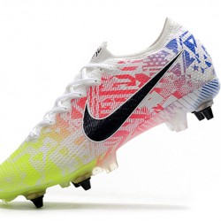 Kopačky Nike Mercurial Vapor 13 Elite SG-PRO AC Bílá Rainbow Černá 39-45
