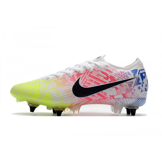 Kopačky Nike Mercurial Vapor 13 Elite SG-PRO AC Bílá Rainbow Černá 39-45