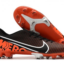 Kopačky Nike Mercurial Vapor XIII FG Černá oranžový Bílá 39-45