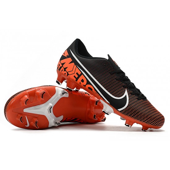 Kopačky Nike Mercurial Vapor XIII FG Černá oranžový Bílá 39-45