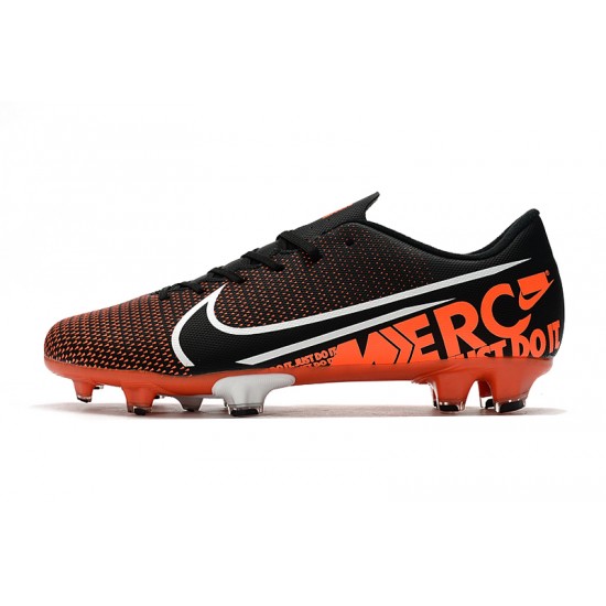 Kopačky Nike Mercurial Vapor XIII FG Černá oranžový Bílá 39-45