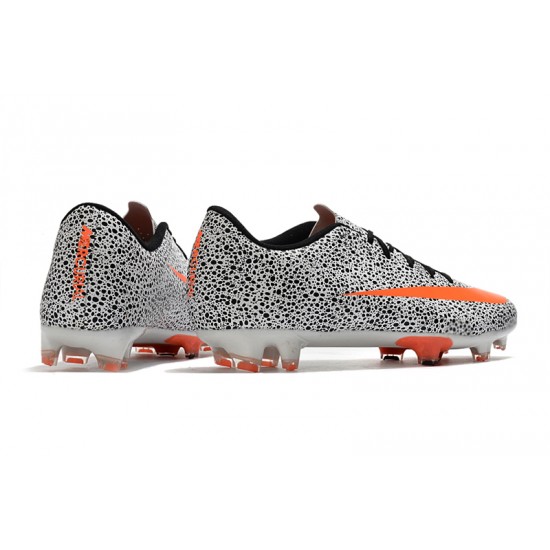 Kopačky Nike Mercurial Vapor XIII FG Černá Bílá oranžový 39-45