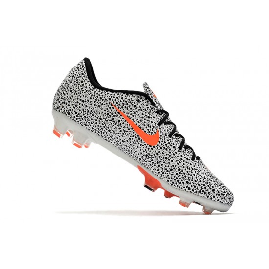 Kopačky Nike Mercurial Vapor XIII FG Černá Bílá oranžový 39-45