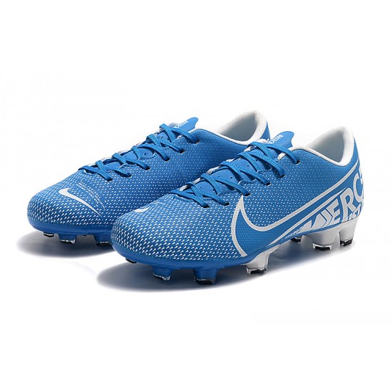 Kopačky Nike Mercurial Vapor XIII FG Modrý Bílá 39-45