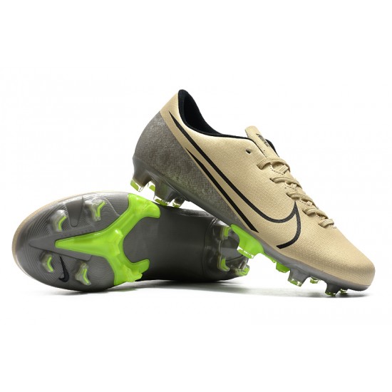 Kopačky Nike Mercurial Vapor XIII FG Khaki Černá Šedá 39-45