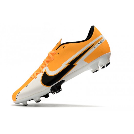 Kopačky Nike Mercurial Vapor XIII FG oranžový Bílá Černá 39-45