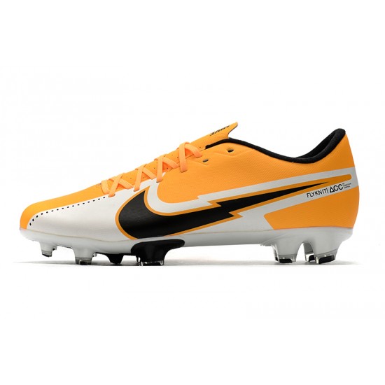 Kopačky Nike Mercurial Vapor XIII FG oranžový Bílá Černá 39-45