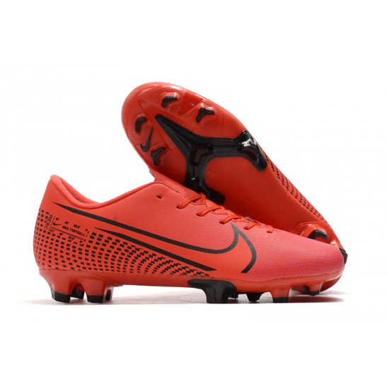 Kopačky Nike Mercurial Vapor XIII FG Červené Černá 39-45