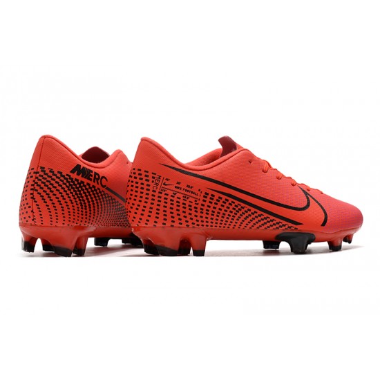 Kopačky Nike Mercurial Vapor XIII FG Červené Černá 39-45