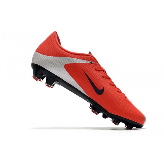 Kopačky Nike Mercurial Vapor XIII FG Červené Stříbro Nachový 39-45