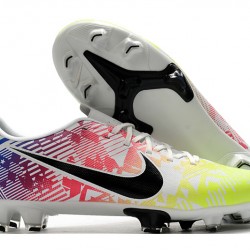 Kopačky Nike Mercurial Vapor XIII FG Bílá Rainbow Černá 39-45