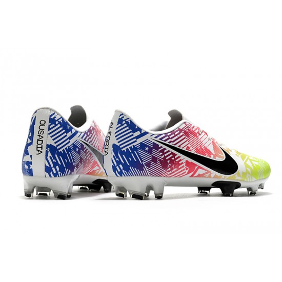 Kopačky Nike Mercurial Vapor XIII FG Bílá Rainbow Černá 39-45