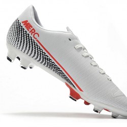 Kopačky Nike Mercurial Vapor XIII FG Bílá Červené Černá 39-45