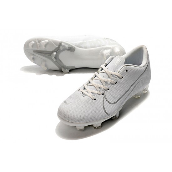 Kopačky Nike Mercurial Vapor XIII FG Bílá Stříbro 39-45