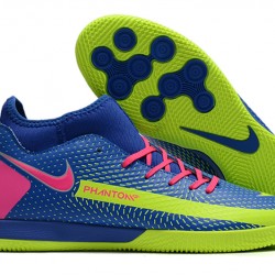 Kopačky Nike Phantom GT Academy Dynamic Fit IC Modrý Zelená Růžový 39-45