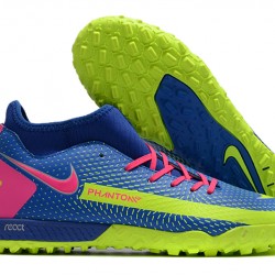 Kopačky Nike Phantom GT Academy Dynamic Fit TF Modrý Zelená Růžový 39-45