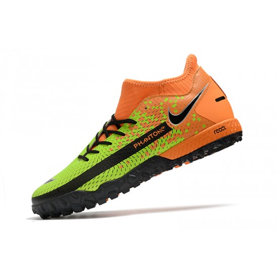 Kopačky Nike Phantom GT Academy Dynamic Fit TF Zelená oranžový Černá 39-45