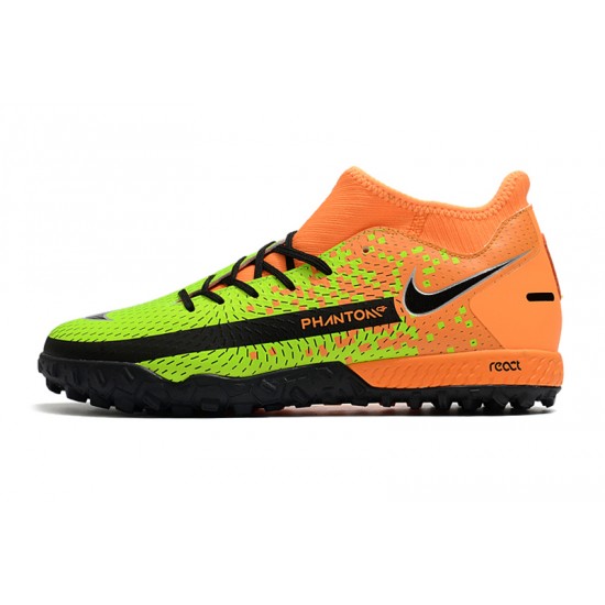 Kopačky Nike Phantom GT Academy Dynamic Fit TF Zelená oranžový Černá 39-45