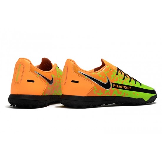 Kopačky Nike Phantom GT Club TF Zelená oranžový Černá 39-45