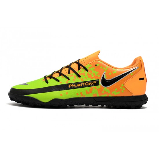 Kopačky Nike Phantom GT Club TF Zelená oranžový Černá 39-45