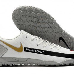 Kopačky Nike Phantom GT Club TF Bílá Černá Zlato 39-45