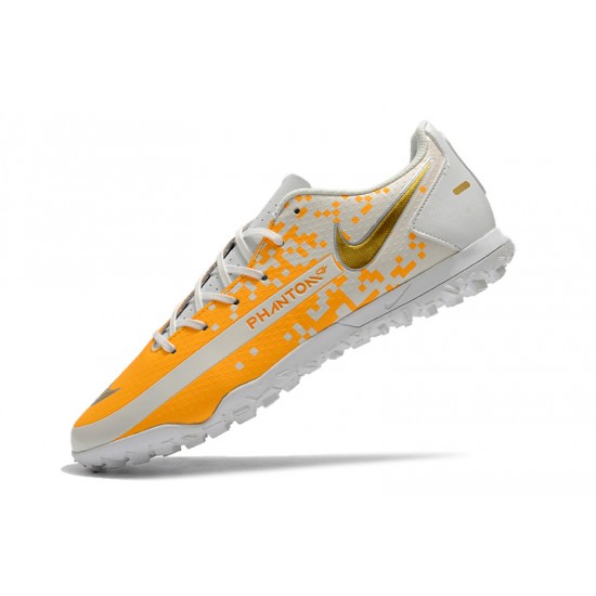 Kopačky Nike Phantom GT Club TF Bílá oranžový 39-45