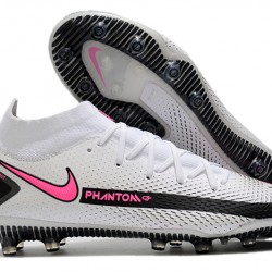 Kopačky Nike Phantom GT Elite Dynamic Fit AG-Pro Bílá Černá Růžový 39-45