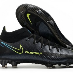 Kopačky Nike Phantom GT Elite Dynamic Fit FG Černá Zelená Modrý 39-45