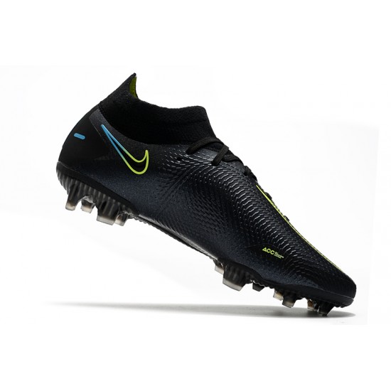 Kopačky Nike Phantom GT Elite Dynamic Fit FG Černá Zelená Modrý 39-45