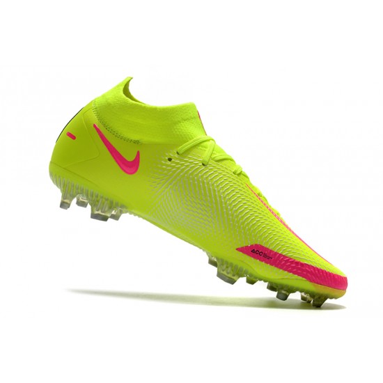 Kopačky Nike Phantom GT Elite Dynamic Fit FG Zelená Růžový 39-45