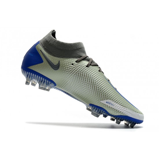 Kopačky Nike Phantom GT Elite Dynamic Fit FG Šedá Modrý 39-45