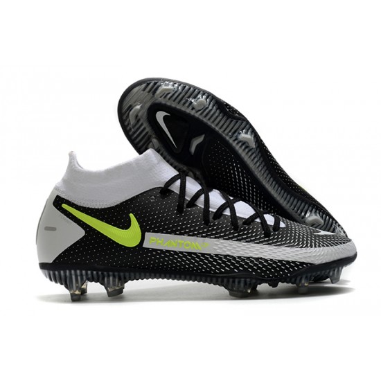 Kopačky Nike Phantom GT Elite Dynamic Fit FG Bílá Černá Zelená 39-45