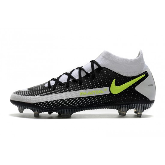 Kopačky Nike Phantom GT Elite Dynamic Fit FG Bílá Černá Zelená 39-45