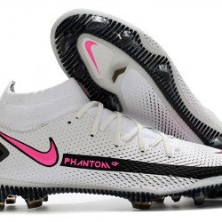 Kopačky Nike Phantom GT Elite Dynamic Fit FG Bílá Černá Růžový 39-45