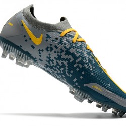 Kopačky Nike Phantom GT Elite FG Šedá Modrý Žlutá 39-45
