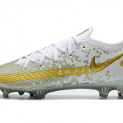 Kopačky Nike Phantom GT Elite FG Bílá Zlato Šedá 39-45