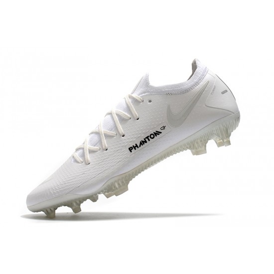 Kopačky Nike Phantom GT Elite FG Bílá Stříbro 39-45