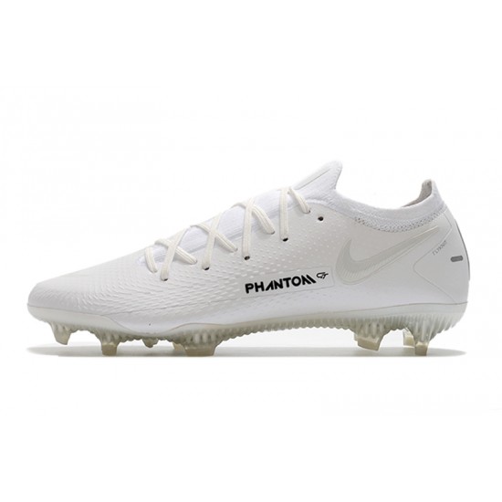 Kopačky Nike Phantom GT Elite FG Bílá Stříbro 39-45