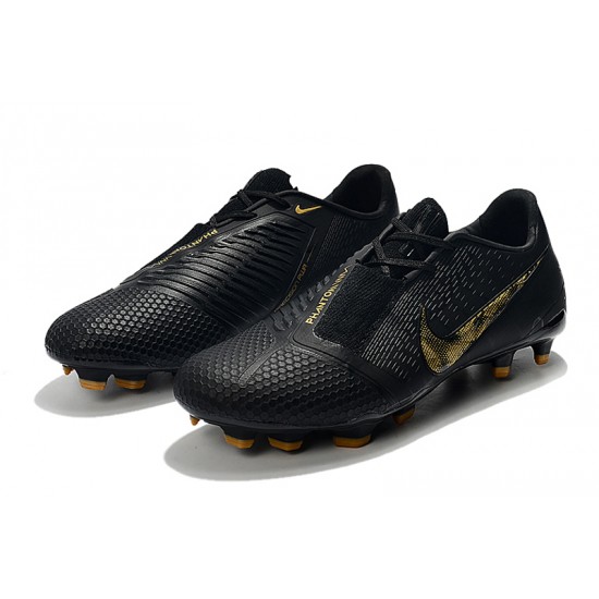 Kopačky Nike Phantom VNM Elite FG Černá Zlato 39-45