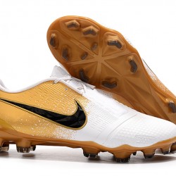 Kopačky Nike Phantom VNM Elite FG Bílá Zlato 39-45