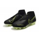 Kopačky Nike Phantom VSN Elite DF FG Černá Zelená 39-45