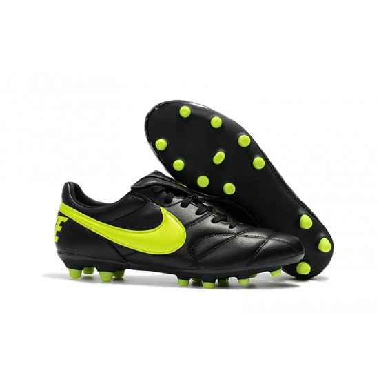 Kopačky Nike Premier 2.0 FG Černá Zelená 39-45
