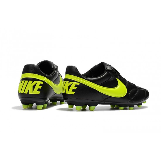 Kopačky Nike Premier 2.0 FG Černá Zelená 39-45