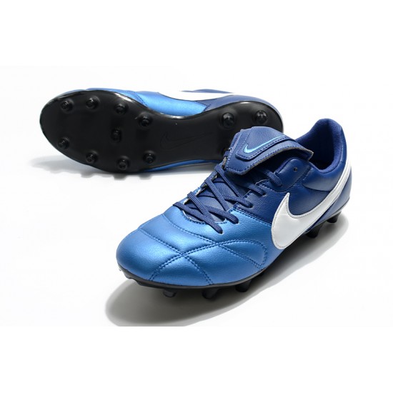 Kopačky Nike Premier 2.0 FG Modrý Nachový Bílá 39-45