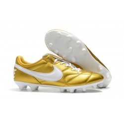 Kopačky Nike Premier 2.0 FG Zlato Bílá 39-45