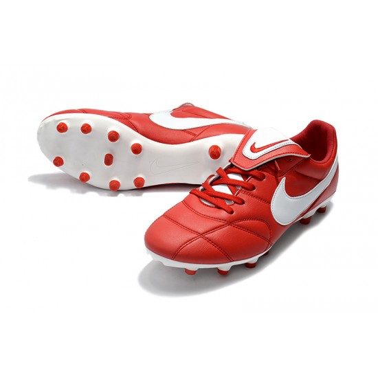 Kopačky Nike Premier 2.0 FG Červené Bílá 39-45