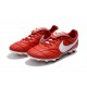 Kopačky Nike Premier 2.0 FG Červené Bílá 39-45