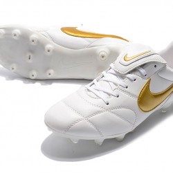 Kopačky Nike Premier 2.0 FG Bílá Zlato 39-45