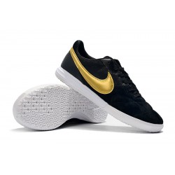 Kopačky Nike Premier II Sala IC FG Černá Zlato 39-45